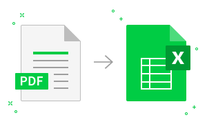 Convert a PDF to Excel