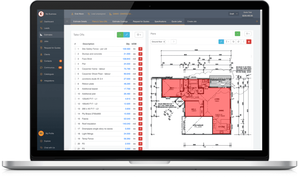 Takeoff to Submission.  Getting your quotes and estimating software correct for Tradies and Subcontractors.